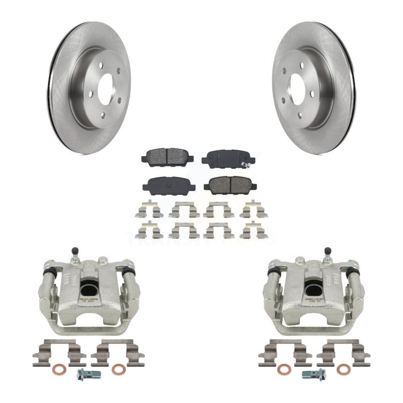 Transit Auto KC8-100533S Disc Brake Kit for 2017-2019 Nissan Rogue Sport, Nissan LEAF - Rear product image
