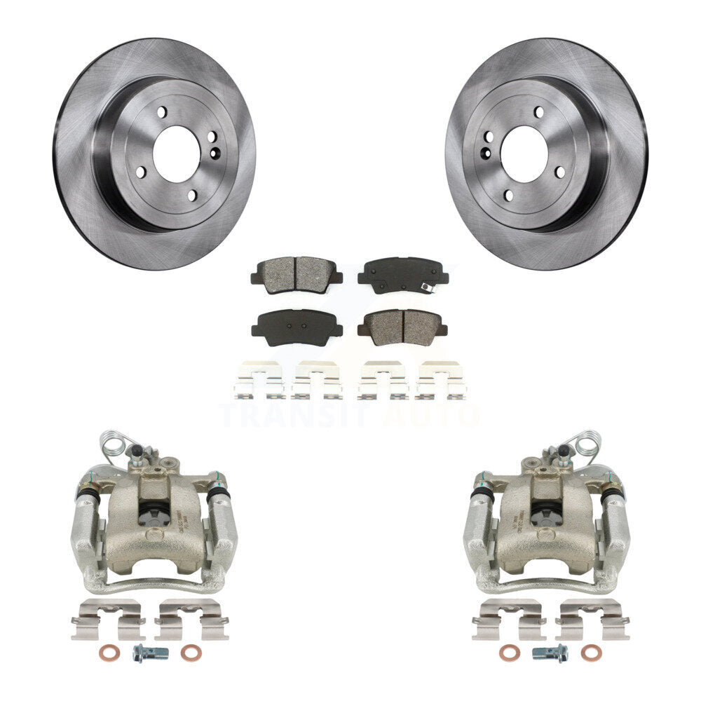 Transit Auto KC8-100534S Disc Brake Kit for 2012-2017 Kia Rio - Rear product image