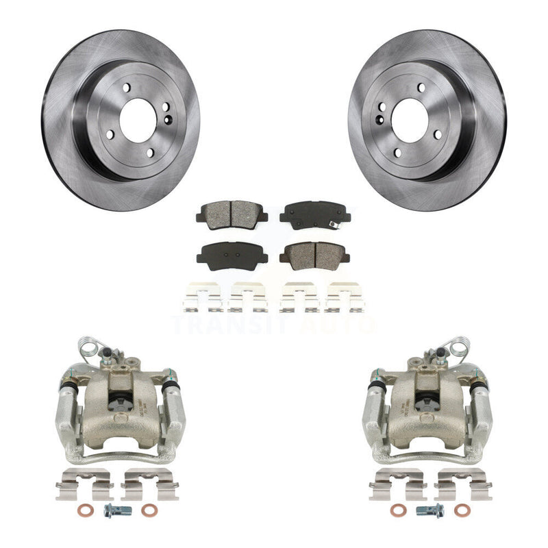 Transit Auto KC8-100534S Disc Brake Kit for 2012-2017 Kia Rio - Rear product image