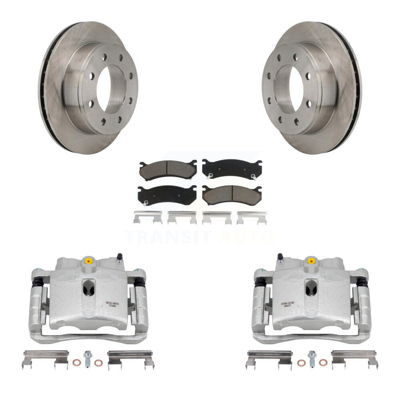 CMX KC8-100535C Disc Brake Kit for 1999-2009 Chevrolet Silverado 1500 HD Classic, Chevrolet Suburban 2500, GMC Sierra 1500 HD Classic & more - Rear product image
