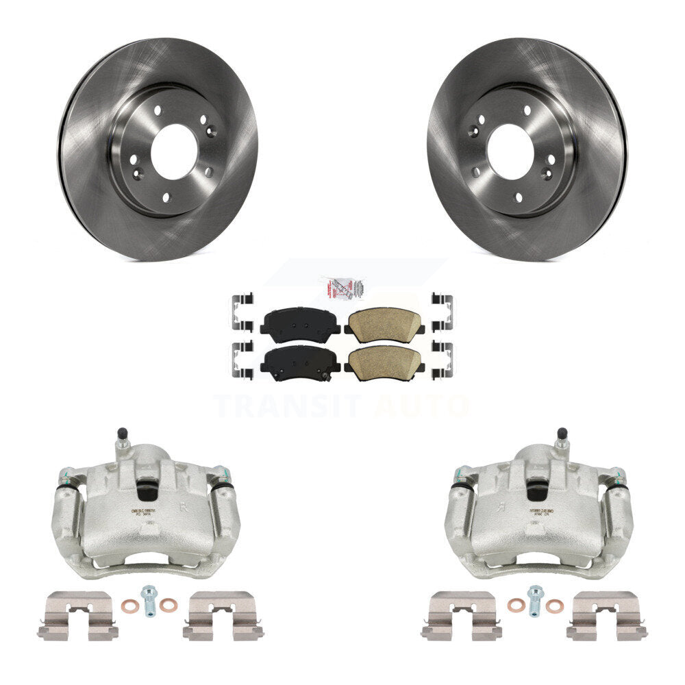 Transit Auto KC8-100535N Disc Brake Kit for 2012 Hyundai Veloster - Front product image
