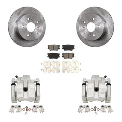 Transit Auto KC8-100535S Disc Brake Kit for 2012-2018 Lexus ES300h, Lexus ES350, Toyota Avalon & more - Rear product image