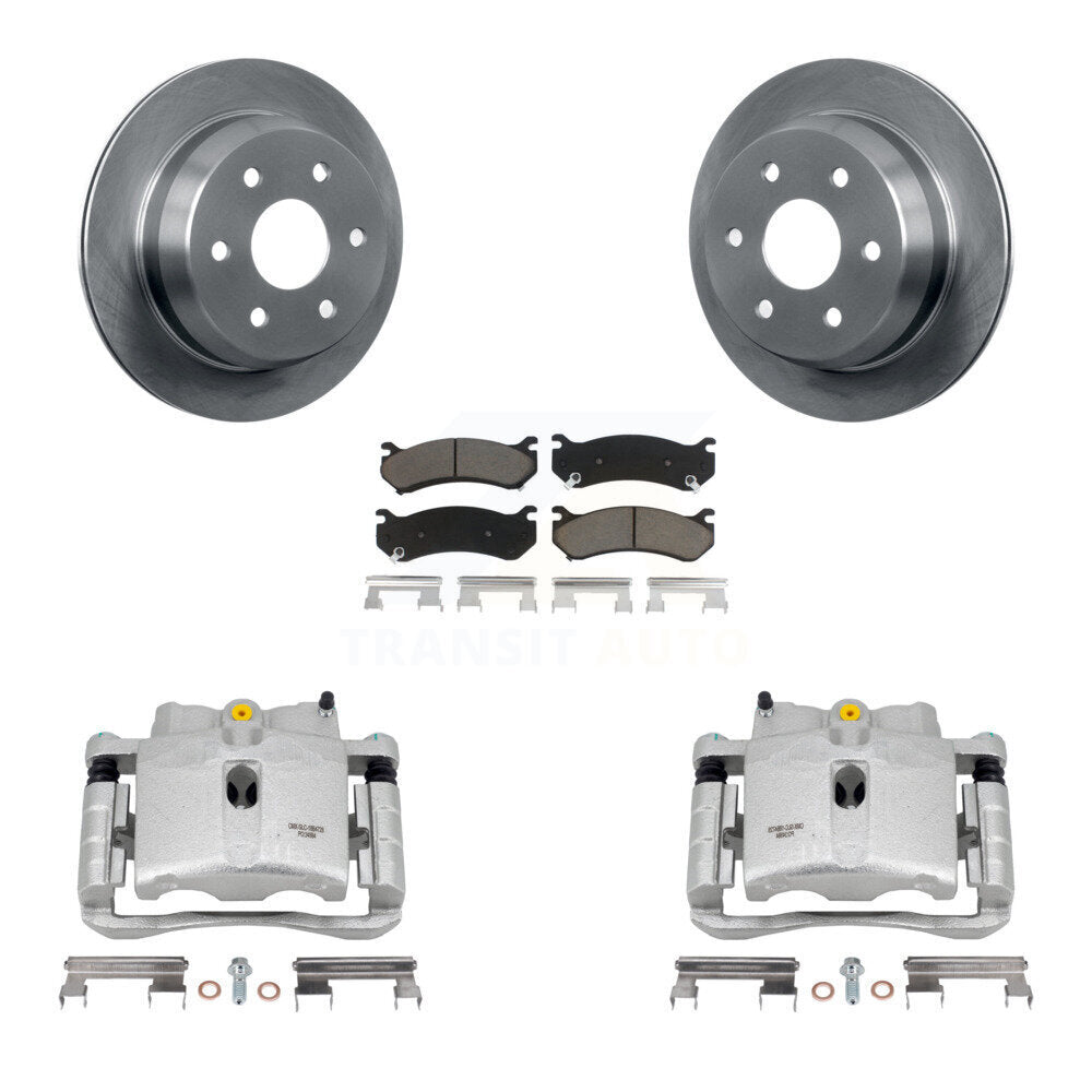 CMX KC8-100536C Disc Brake Kit for 2003 Chevrolet Silverado 2500, Chevrolet Silverado 2500 HD, Chevrolet Suburban 2500 & more - Rear product image