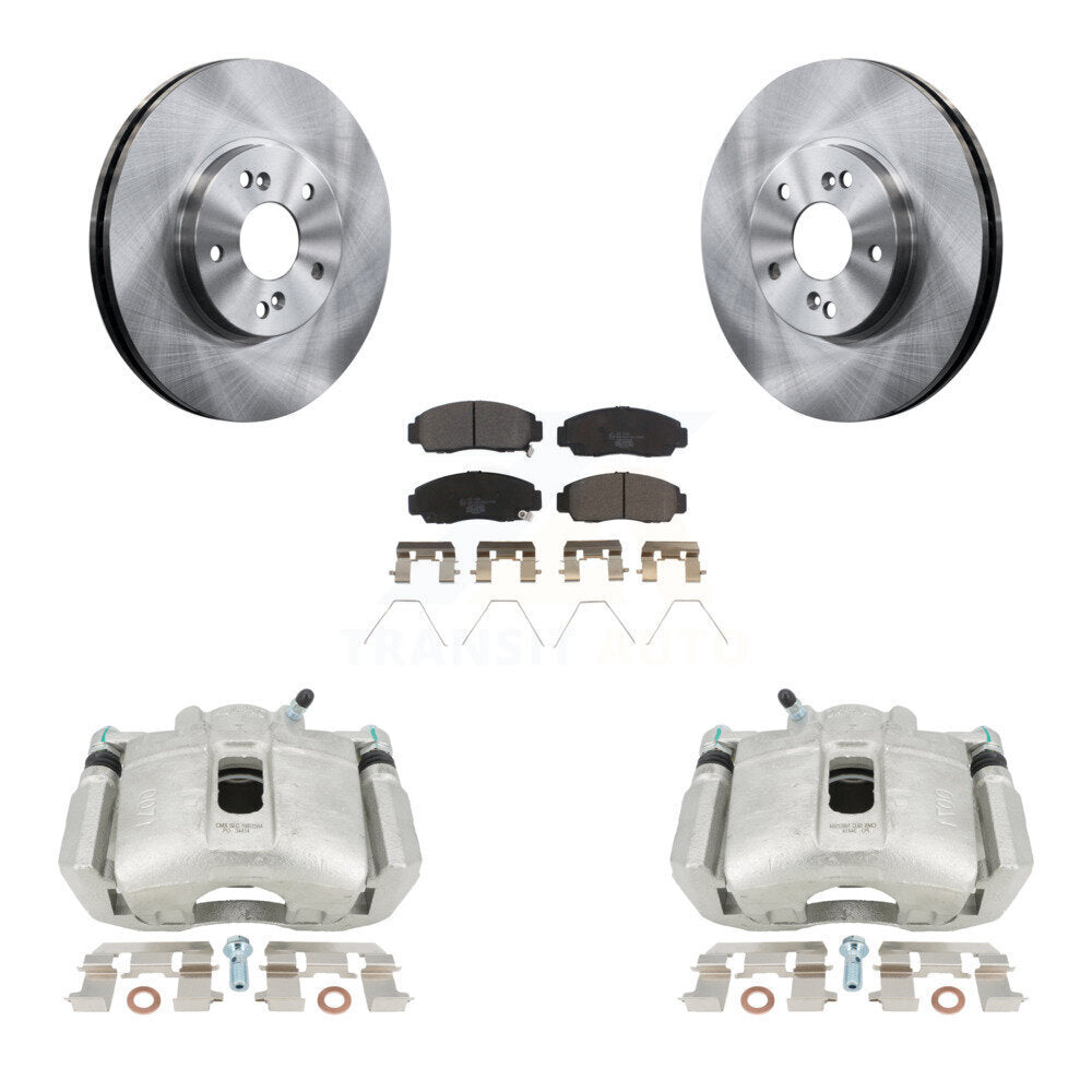 Transit Auto KC8-100536T Disc Brake Kit for 2010-2014 Honda Accord, Acura TSX - Front product image