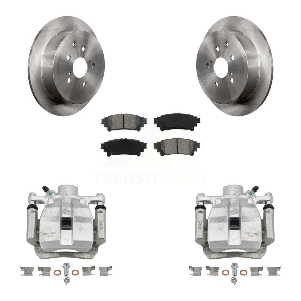 Transit Auto KC8-100537S Disc Brake Kit for 2010-2012 Lexus RX450h, Toyota Sienna, Lexus RX350 - Rear product image