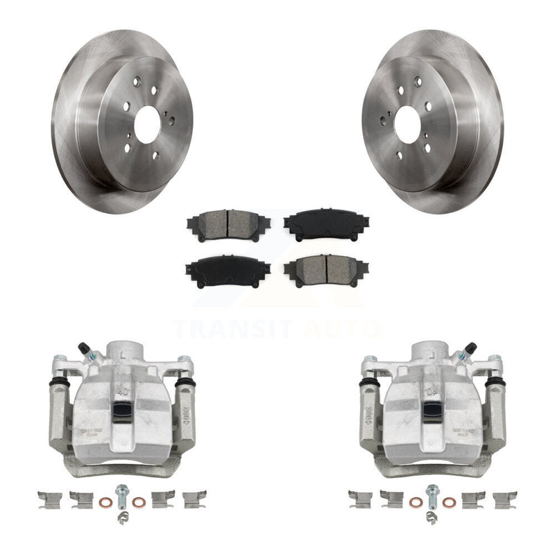 Transit Auto KC8-100537S Disc Brake Kit for 2010-2012 Lexus RX450h, Toyota Sienna, Lexus RX350 - Rear product image