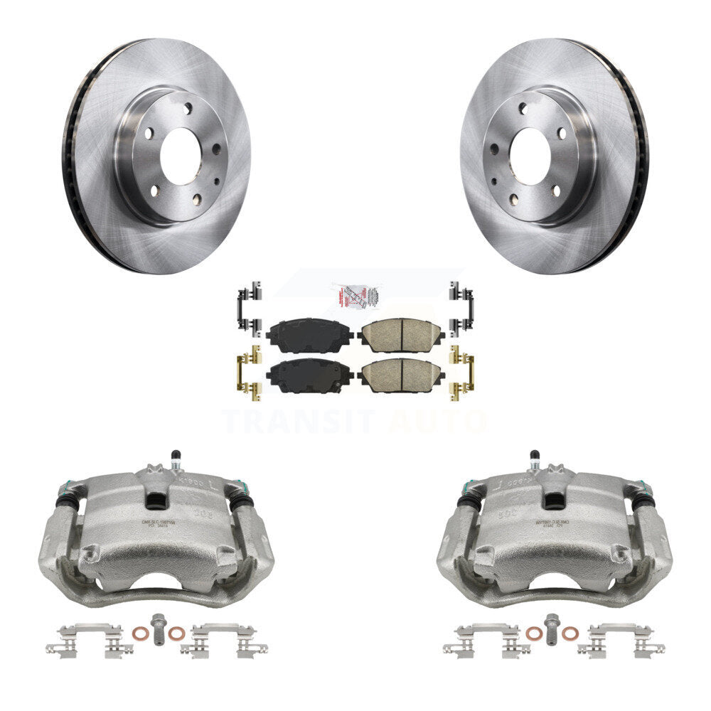 Transit Auto KC8-100538N Disc Brake Kit for 2014-2018 Mazda CX-3, Mazda 3, Mazda 3 Sport - Front product image