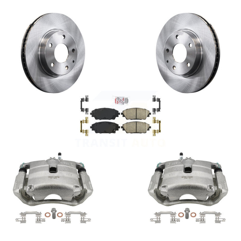 Transit Auto KC8-100538N Disc Brake Kit for 2014-2018 Mazda CX-3, Mazda 3, Mazda 3 Sport - Front product image