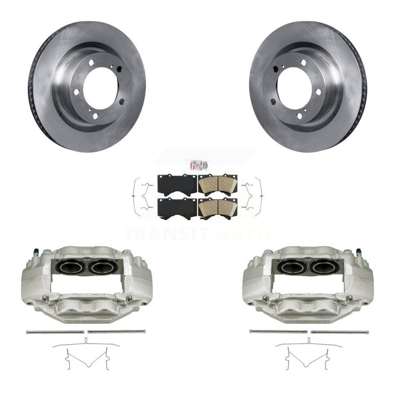 Transit Auto KC8-100539N Disc Brake Kit for 2007-2016 Toyota Sequoia, Toyota Tundra - Front product image