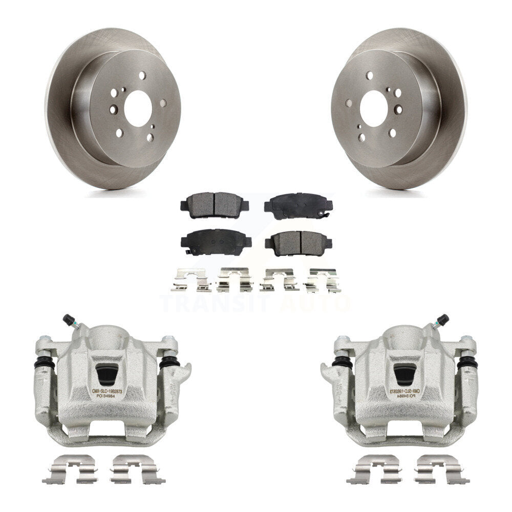 Transit Auto KC8-100539P Disc Brake Kit for 2004-2010 Toyota Sienna - Rear product image