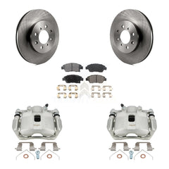Transit Auto KC8-100539T Disc Brake Kit for 2009-2013 Honda Fit - Front product image