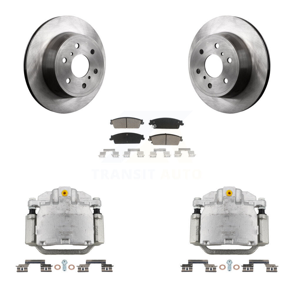 CMX KC8-100540C Disc Brake Kit for 2007-2014 Chevrolet Silverado 1500, GMC Sierra 1500, Cadillac Escalade & more - Rear product image