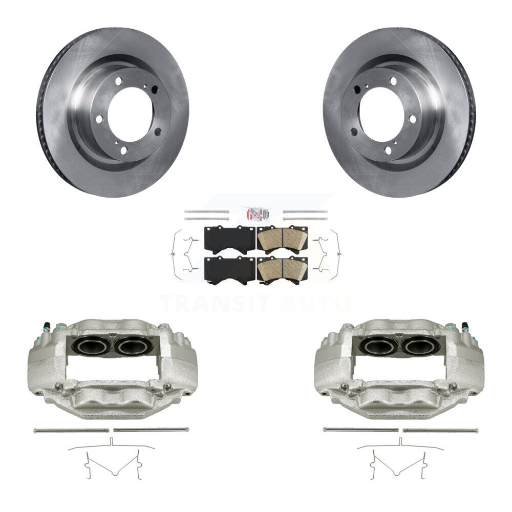 Transit Auto KC8-100540N Disc Brake Kit for 2007-2016 Toyota Sequoia, Toyota Tundra - Front product image