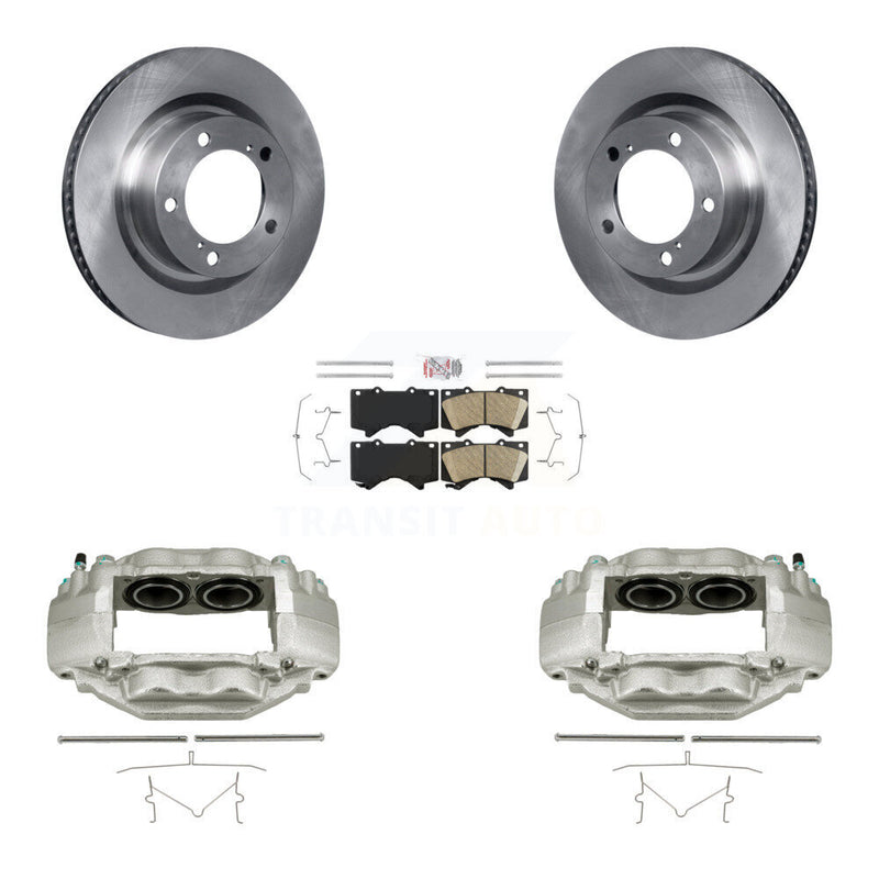 Transit Auto KC8-100540N Disc Brake Kit for 2007-2016 Toyota Sequoia, Toyota Tundra - Front product image