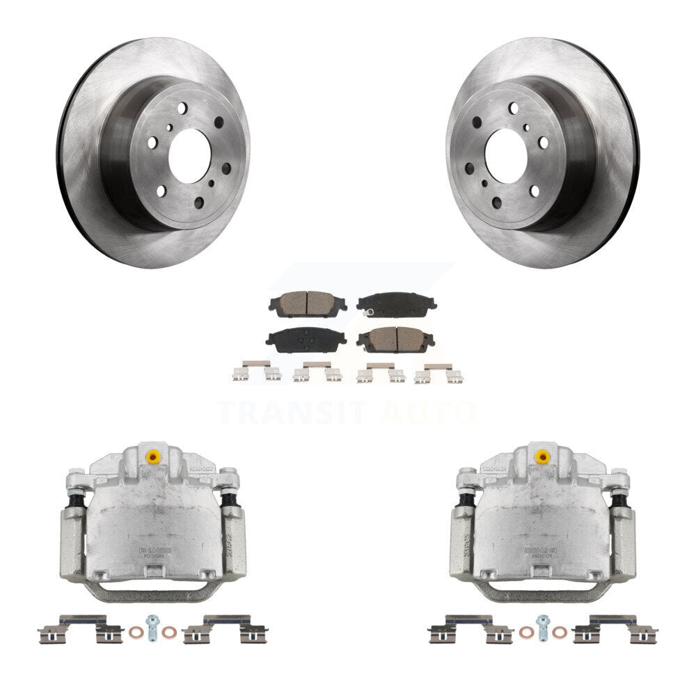 CMX KC8-100541C Disc Brake Kit for 2014-2020 Chevrolet Suburban, Chevrolet Silverado 1500 LD, GMC Sierra 1500 Limited & more - Rear product image