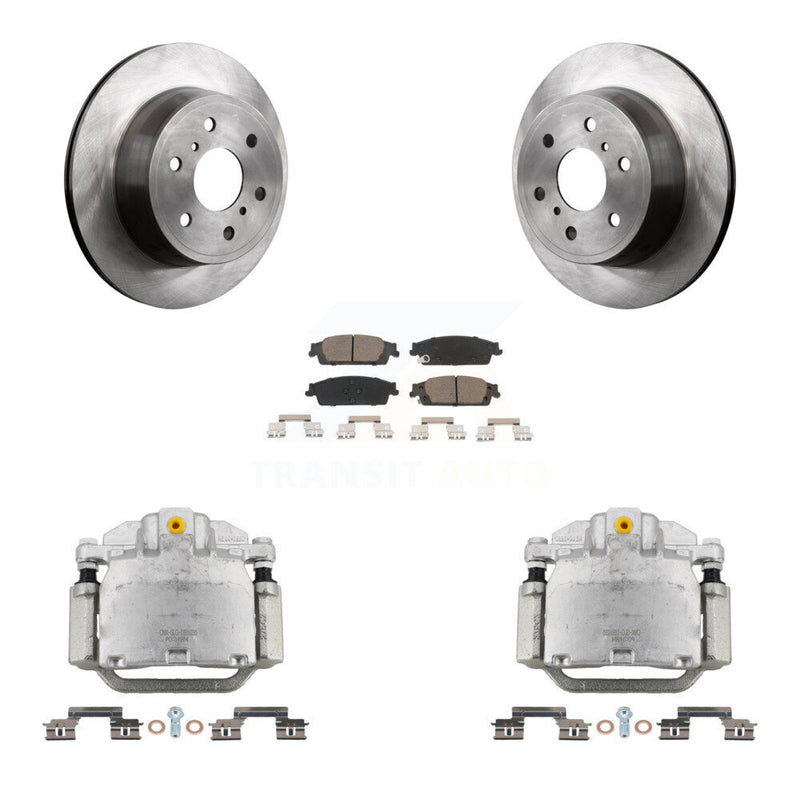 CMX KC8-100541C Disc Brake Kit for 2014-2020 Chevrolet Suburban, Chevrolet Silverado 1500 LD, GMC Sierra 1500 Limited & more - Rear product image
