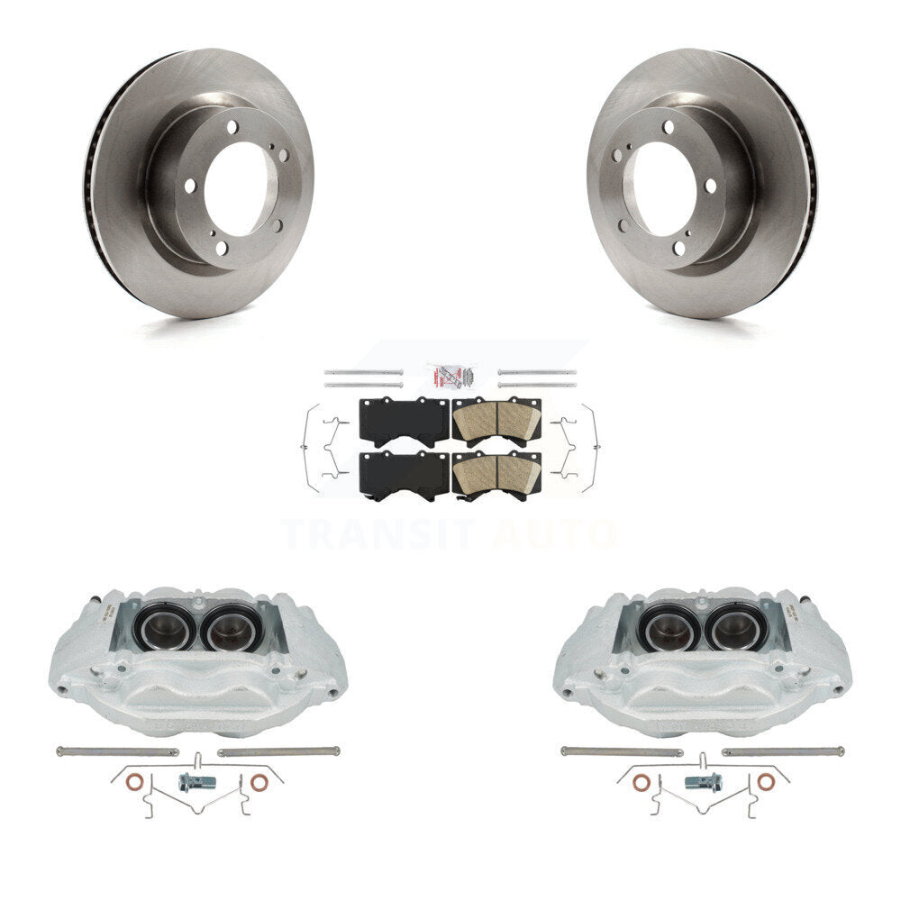 Transit Auto KC8-100542N Disc Brake Kit for 2008-2015 Lexus LX570, Toyota Land Cruiser - Front product image