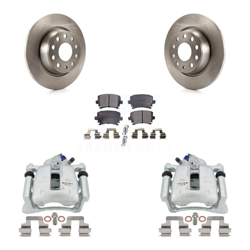 Transit Auto KC8-100543P Disc Brake Kit for 2009-2011 Volkswagen CC, Volkswagen Tiguan - Rear product image