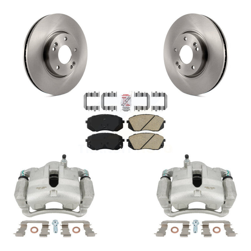 Transit Auto KC8-100545N Disc Brake Kit for 2010-2016 Kia Sportage, Hyundai Tucson - Front product image