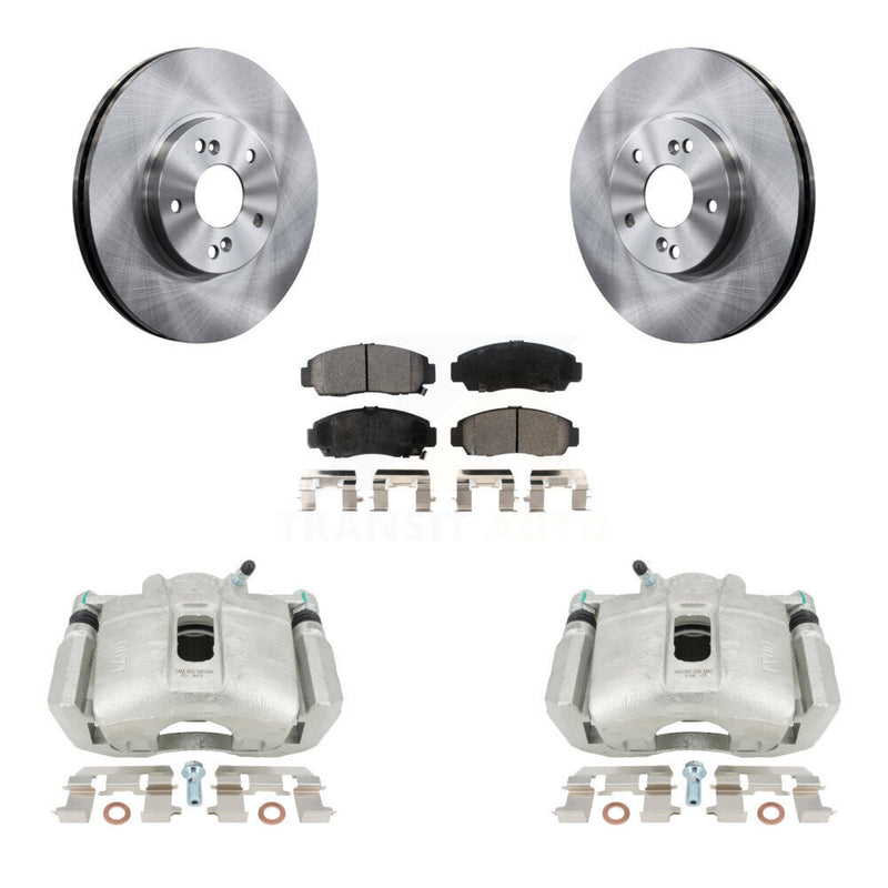 Transit Auto KC8-100545T Disc Brake Kit for 1999-2010 Honda Accord, Acura TL, Acura TSX & more - Front product image