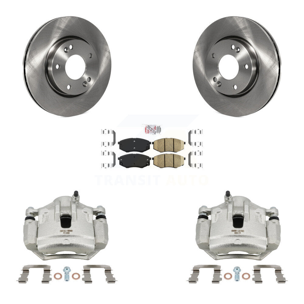 Transit Auto KC8-100546N Disc Brake Kit for 2010-2012 Kia Sportage, Hyundai Tucson - Front product image