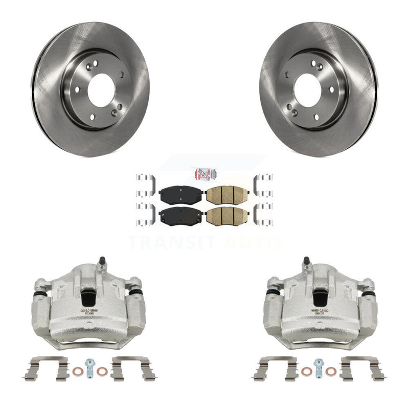 Transit Auto KC8-100546N Disc Brake Kit for 2010-2012 Kia Sportage, Hyundai Tucson - Front product image