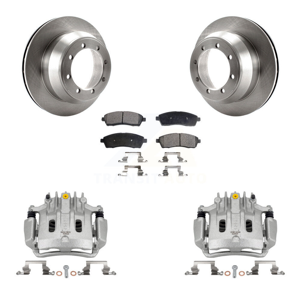 Transit Auto KC8-100546P Disc Brake Kit for 2001-2004 Ford F-350 Super Duty - Rear product image