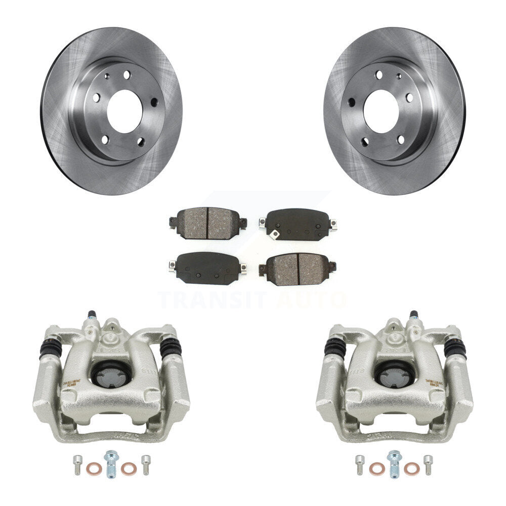 Transit Auto KC8-100547S Disc Brake Kit for 2017-2018 Mazda 3, Mazda 3 Sport - Rear product image