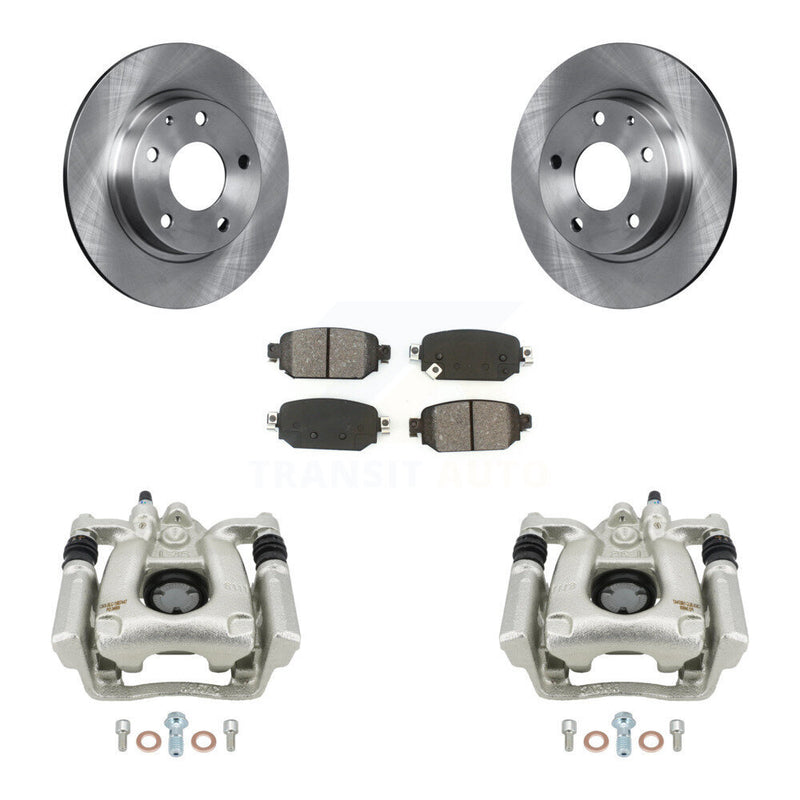 Transit Auto KC8-100547S Disc Brake Kit for 2017-2018 Mazda 3, Mazda 3 Sport - Rear product image