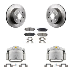 Transit Auto KC8-100549P Disc Brake Kit for 2007-2014 Chevrolet Silverado 1500, GMC Sierra 1500, Cadillac Escalade & more - Rear product image