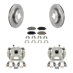 CMX KC8-100550C Disc Brake Kit for 2017-2019 Nissan Rogue Sport, Nissan LEAF - Rear product image