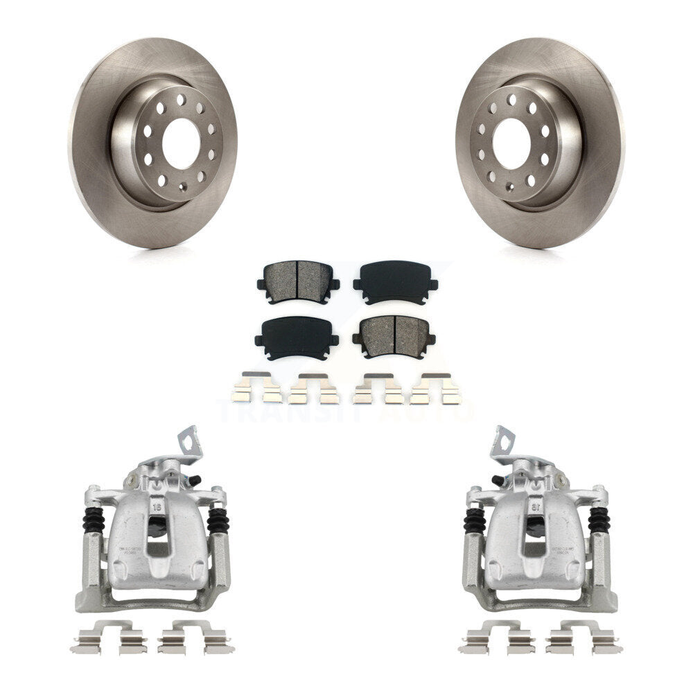 Transit Auto KC8-100550S Disc Brake Kit for 2009-2012 Volkswagen CC, Volkswagen Passat - Rear product image