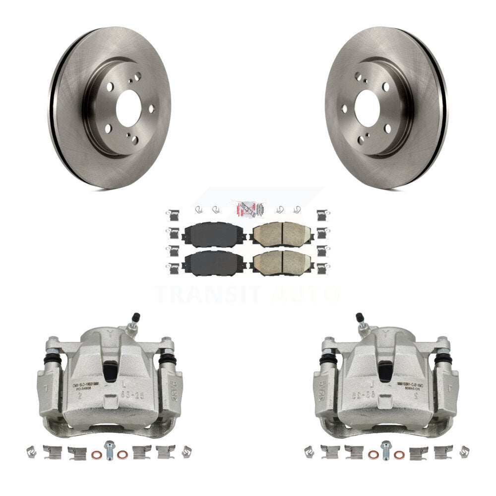 Transit Auto KC8-100552N Disc Brake Kit for 2008-2018 Toyota RAV4, Toyota Prius V, Lexus HS250h & more - Front product image