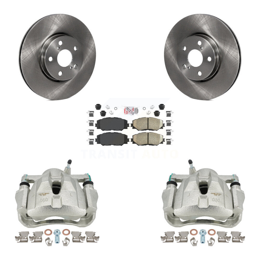 Transit Auto KC8-100553N Disc Brake Kit for 2008-2019 Toyota Corolla, Toyota Matrix, Pontiac Vibe & more - Front product image