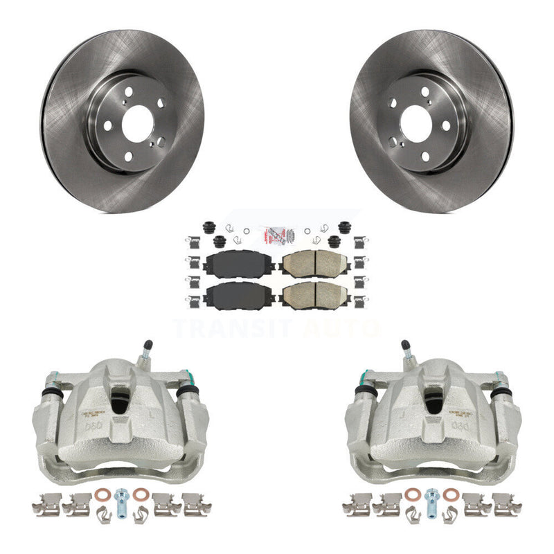 Transit Auto KC8-100553N Disc Brake Kit for 2008-2019 Toyota Corolla, Toyota Matrix, Pontiac Vibe & more - Front product image