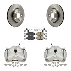 Transit Auto KC8-100555N Disc Brake Kit for 2006-2018 Toyota RAV4 - Front product image