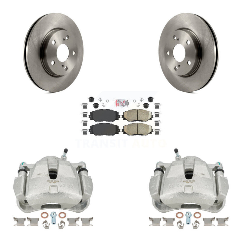 Transit Auto KC8-100555N Disc Brake Kit for 2006-2018 Toyota RAV4 - Front product image