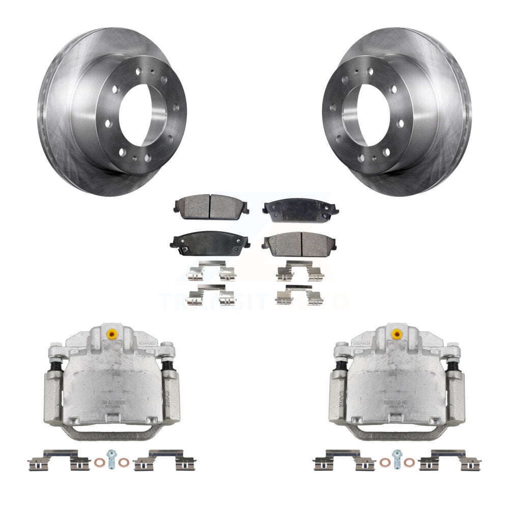 Transit Auto KC8-100555P Disc Brake Kit for 2011 Chevrolet Silverado 1500 - Rear product image