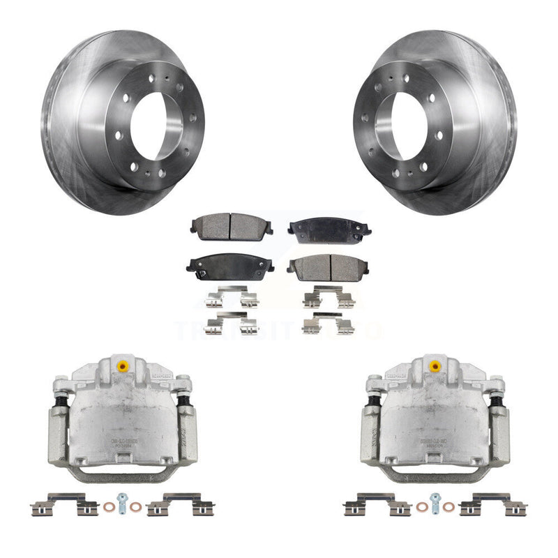 Transit Auto KC8-100555P Disc Brake Kit for 2011 Chevrolet Silverado 1500 - Rear product image