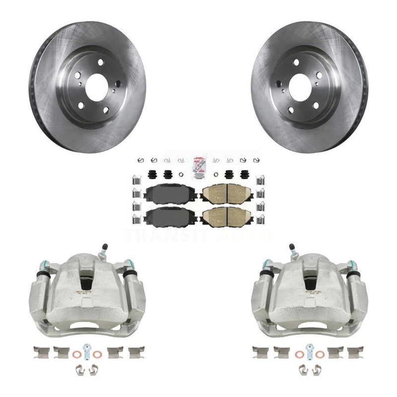 Transit Auto KC8-100556N Disc Brake Kit for 2006-2020 Toyota RAV4, Toyota Corolla iM, Scion iM & more - Front product image