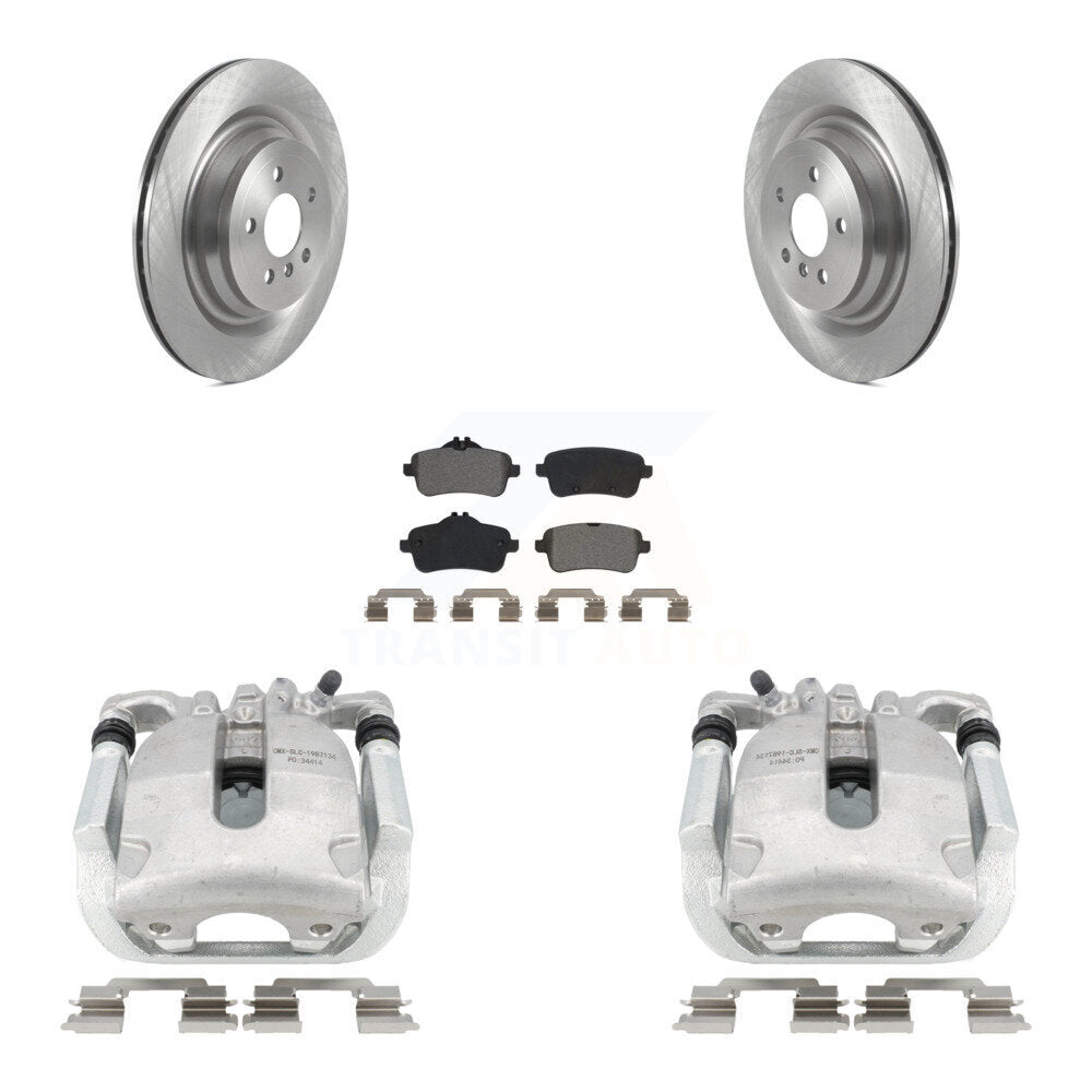 Transit Auto KC8-100556S Disc Brake Kit for 2014-2019 Mercedes-Benz GLS550, Mercedes-Benz GL450, Mercedes-Benz GL550 & more - Rear product image