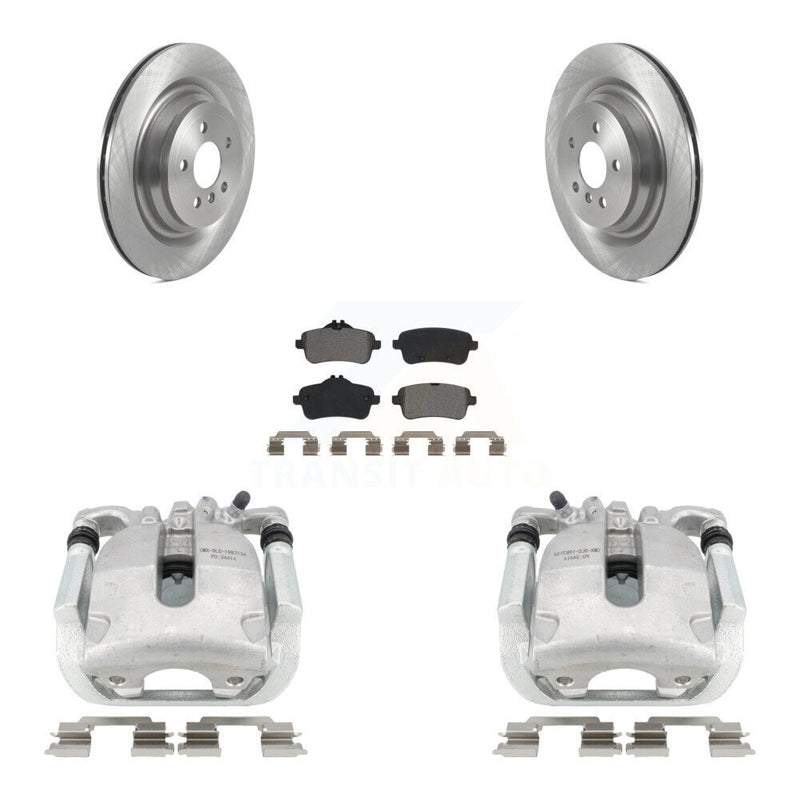 Transit Auto KC8-100556S Disc Brake Kit for 2014-2019 Mercedes-Benz GLS550, Mercedes-Benz GL450, Mercedes-Benz GL550 & more - Rear product image