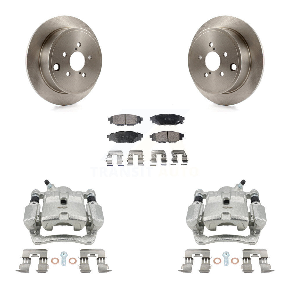 Transit Auto KC8-100557P Disc Brake Kit for 2008-2014 Subaru Impreza, Subaru WRX, Subaru Forester - Rear product image