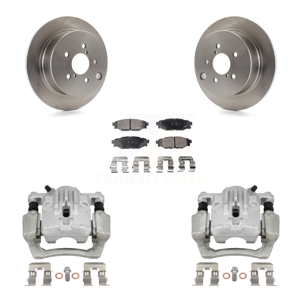 Transit Auto KC8-100558P Disc Brake Kit for 2013-2022 Subaru Crosstrek, Subaru Impreza, Subaru Forester & more - Rear product image