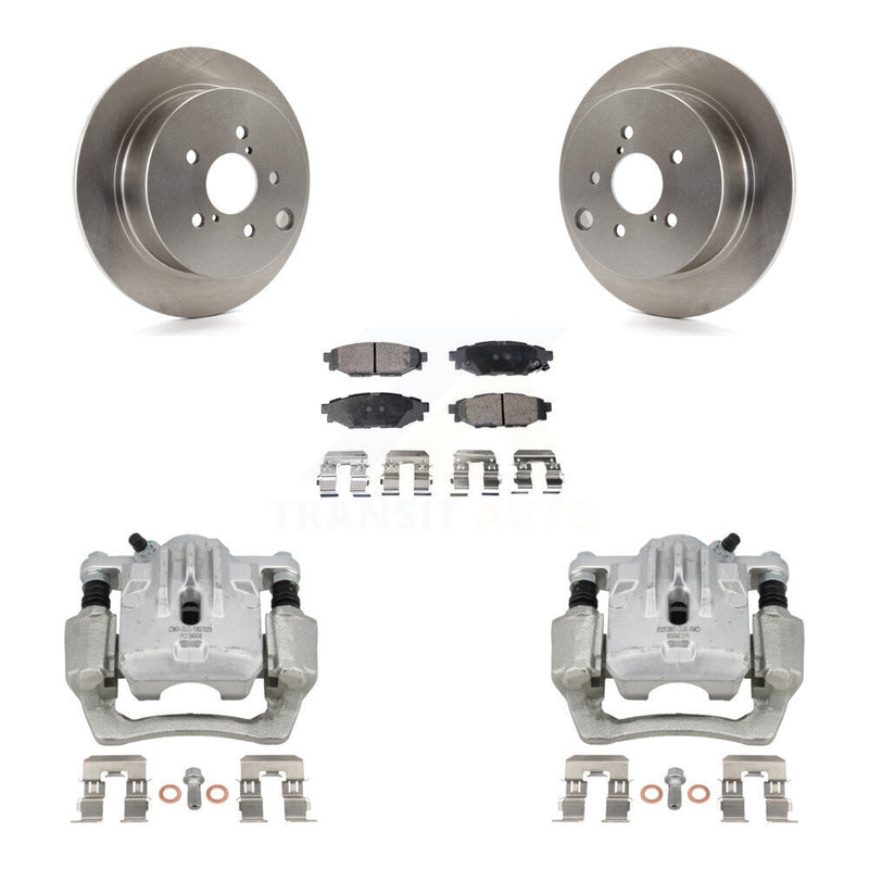 Transit Auto KC8-100558P Disc Brake Kit for 2013-2022 Subaru Crosstrek, Subaru Impreza, Subaru Forester & more - Rear product image