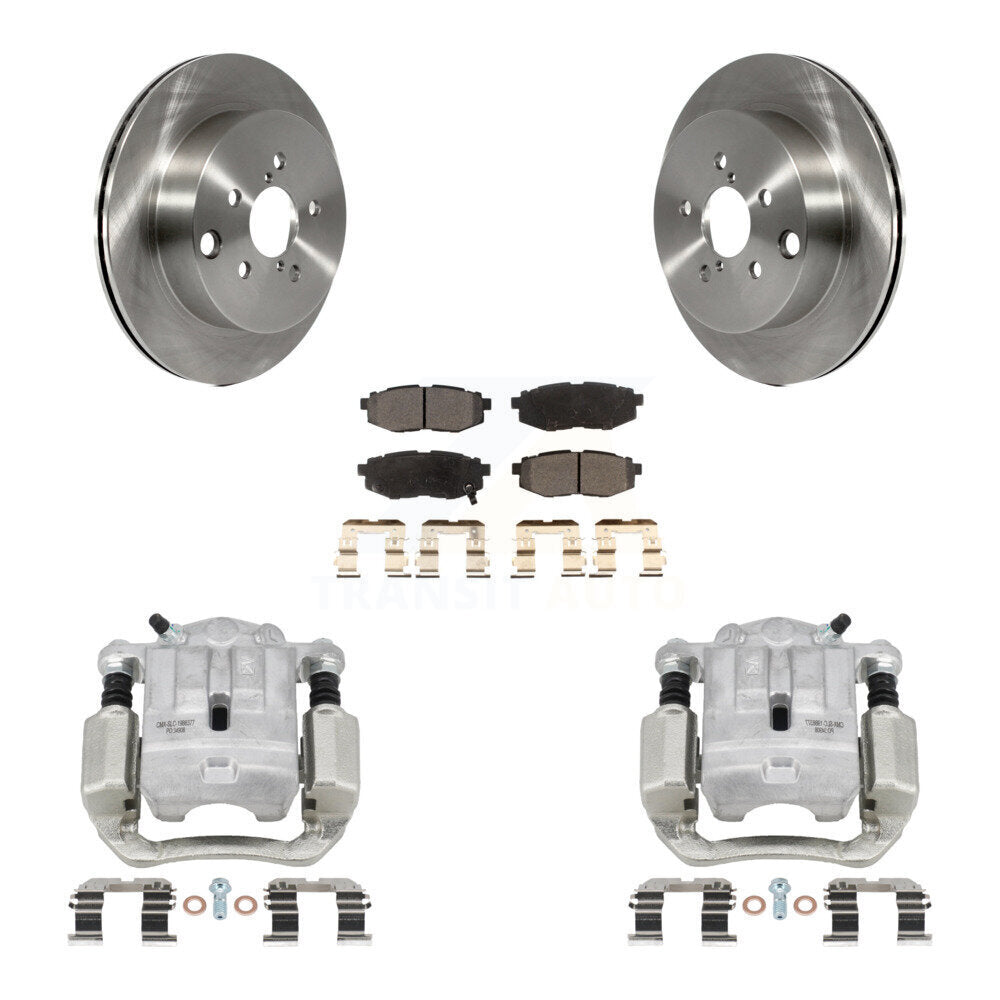 Transit Auto KC8-100559P Disc Brake Kit for 2014-2018 Subaru Forester - Rear product image
