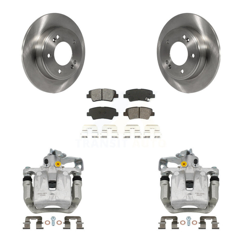 Transit Auto KC8-100562S Disc Brake Kit for 2013-2017 Hyundai Elantra GT, Kia Forte, Kia Forte Koup & more - Rear product image