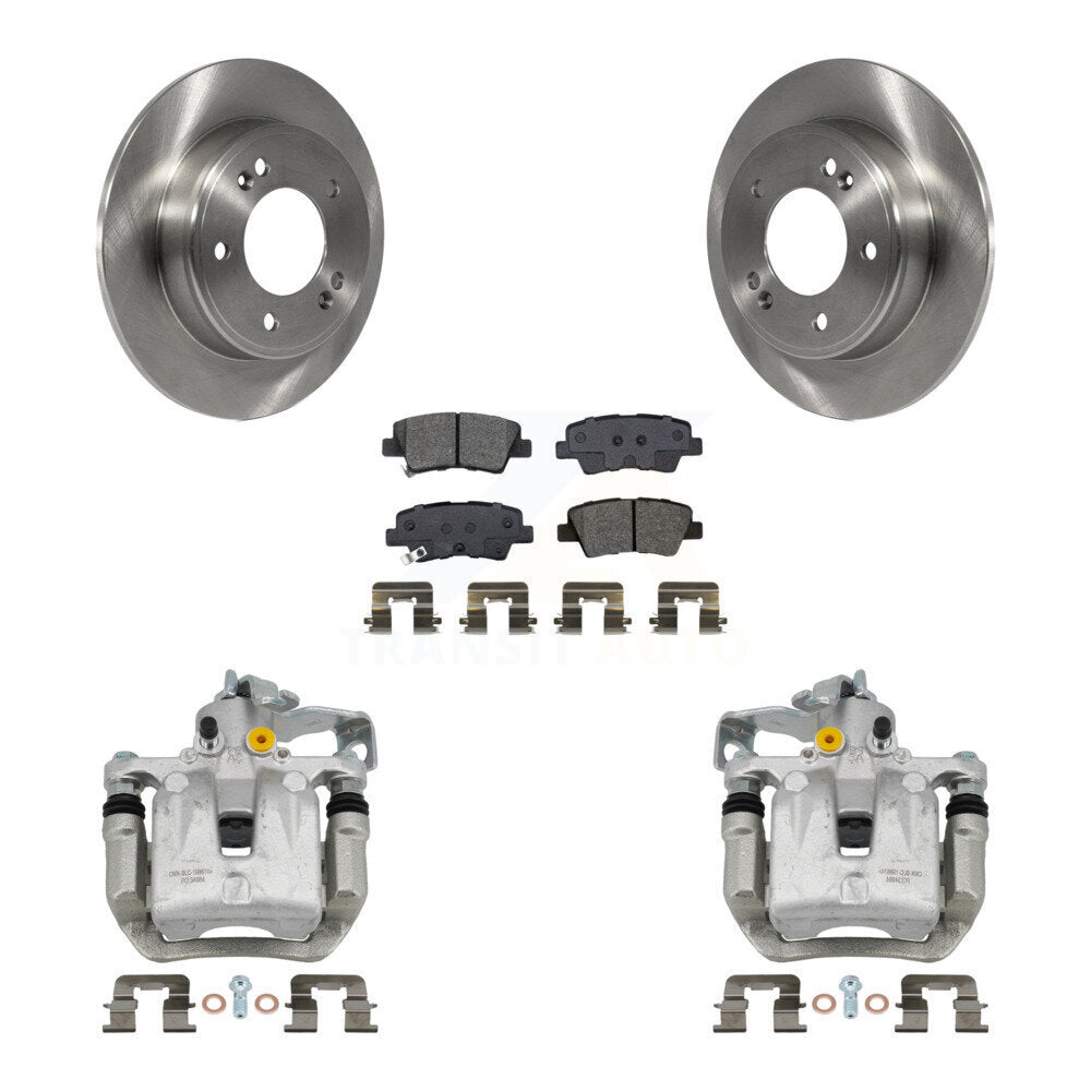Transit Auto KC8-100563S Disc Brake Kit for 2016-2018 Hyundai Elantra GT, Kia Forte, Kia Forte5 & more - Rear product image