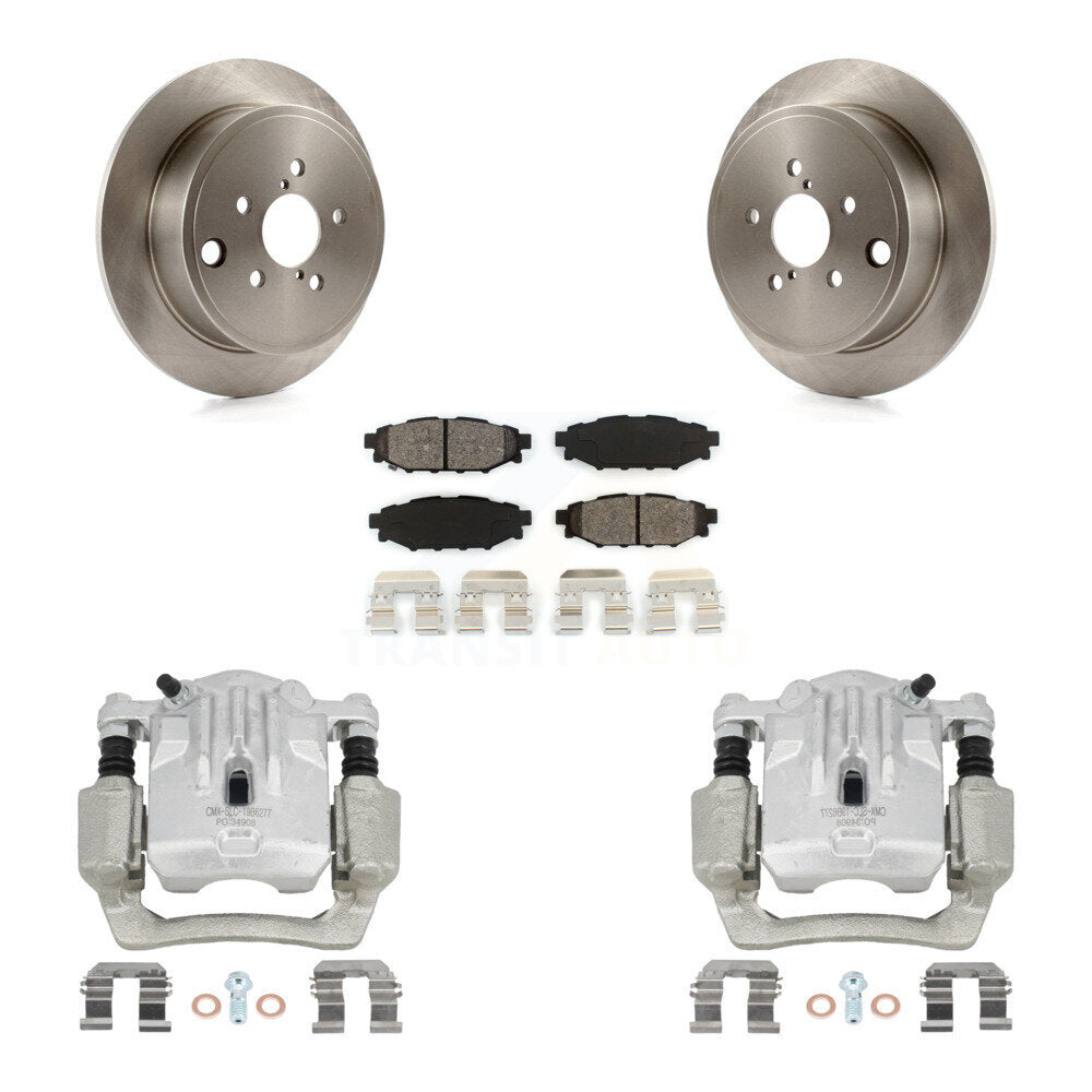 Transit Auto KC8-100564S Disc Brake Kit for 2010-2014 Subaru Legacy, Subaru Outback - Rear product image