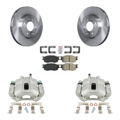 Transit Auto KC8-100566N Disc Brake Kit for 2006-2011 Hyundai Accent, Kia Rio, Kia Rio5 - Front product image